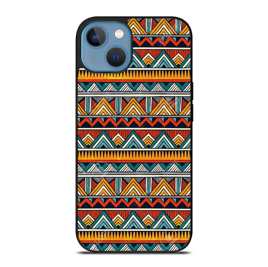 PIECE TRIBAL PATTERN 6 iPhone 13 Case Cover