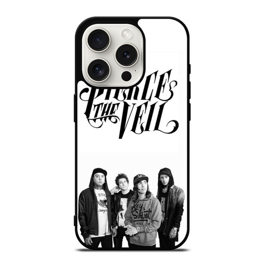 PIERCE THE VEIL BAND POSTER iPhone 15 Pro Case Cover