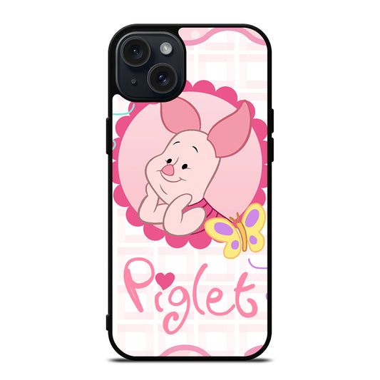 PIGLET CUTE WINNIE THE POOH iPhone 15 Plus Case Cover