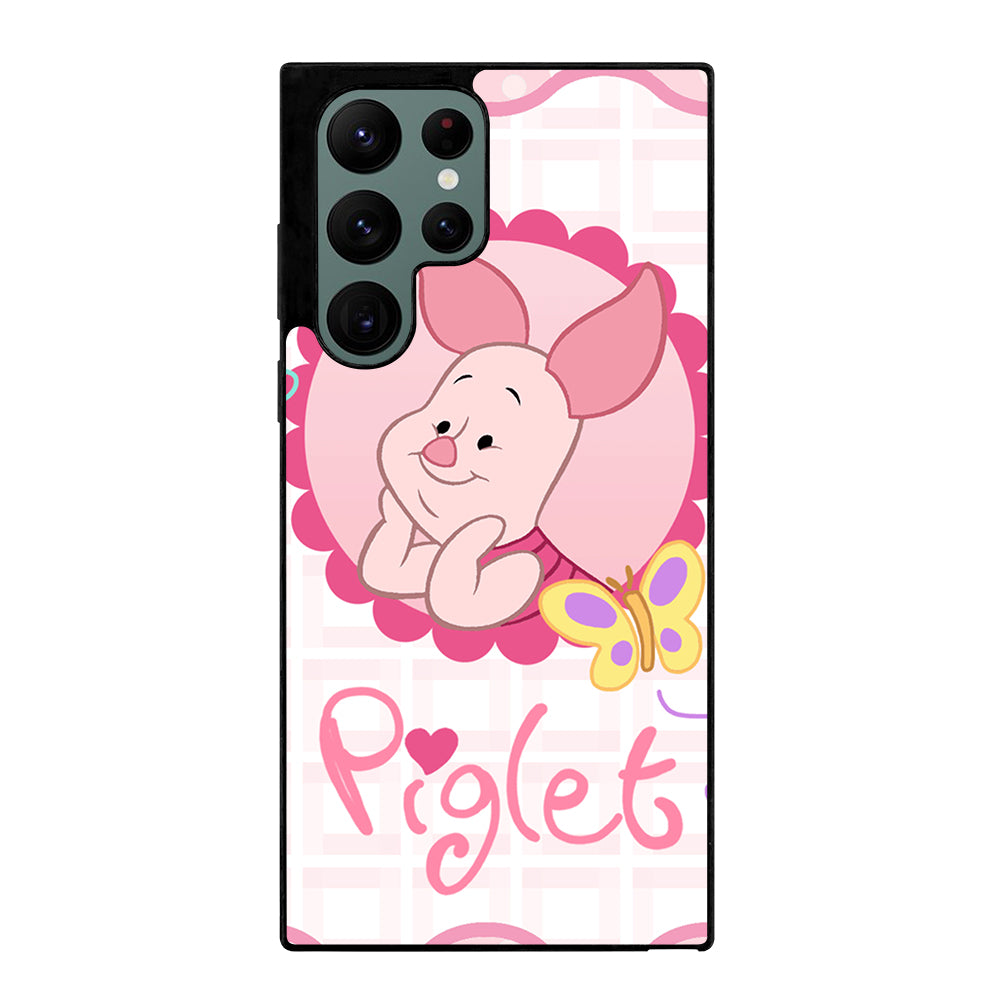 PIGLET CUTE WINNIE THE POOH Samsung Galaxy S22 Ultra Case Cover