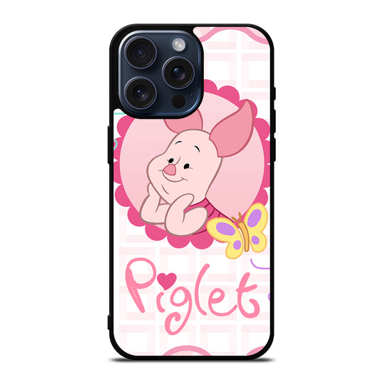 PIGLET CUTE WINNIE THE POOH iPhone 15 Pro Max Case Cover