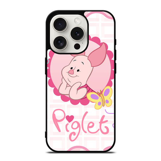 PIGLET CUTE WINNIE THE POOH iPhone 15 Pro Case Cover