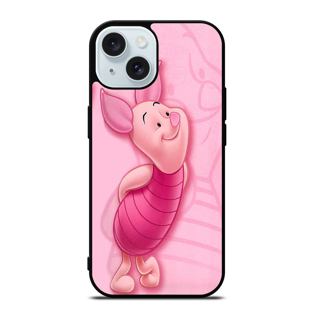 PIGLET WINNIE THE POOH CUTE CARTOON 2 iPhone 15 Case Cover
