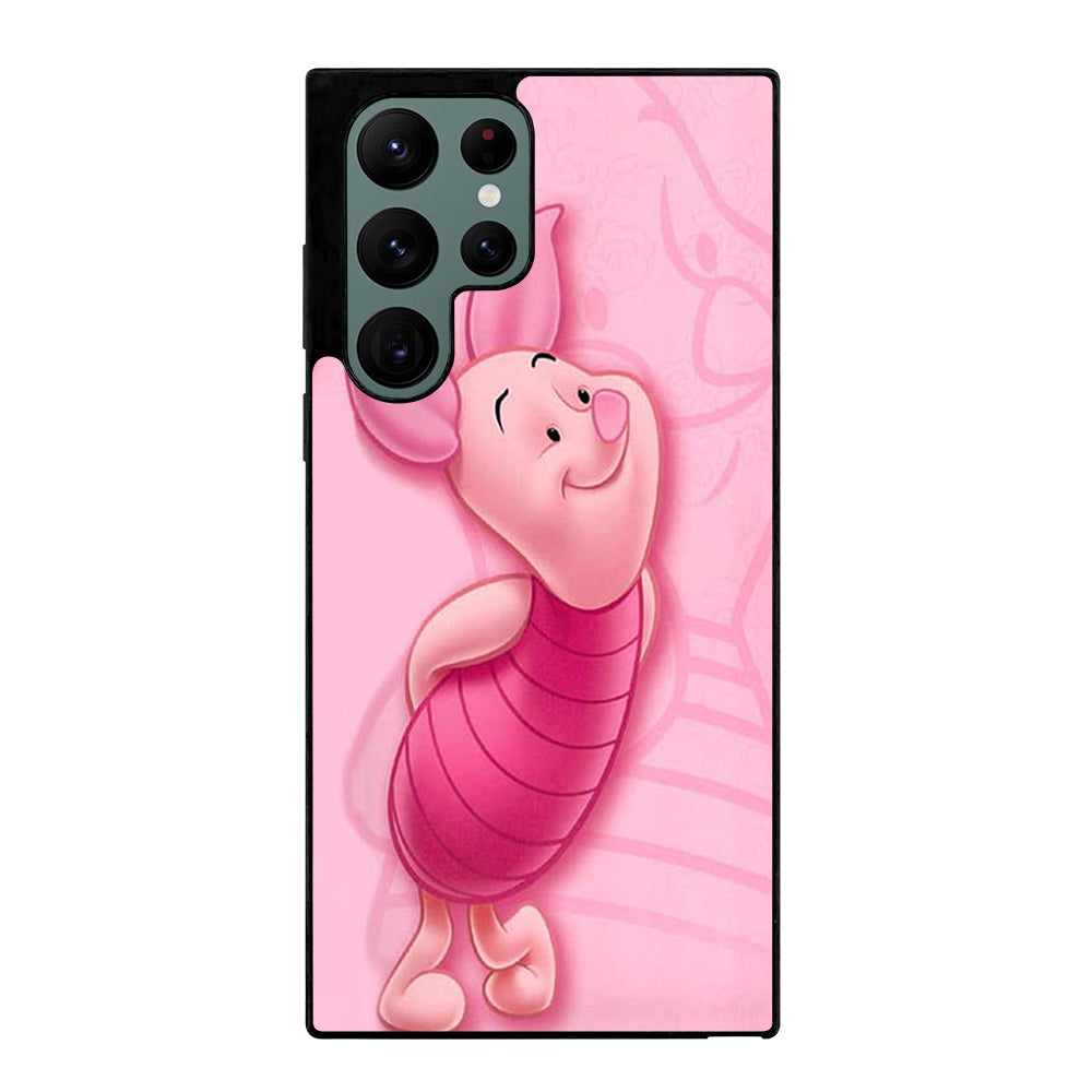 PIGLET WINNIE THE POOH CUTE CARTOON 2 Samsung Galaxy S22 Ultra Case Cover