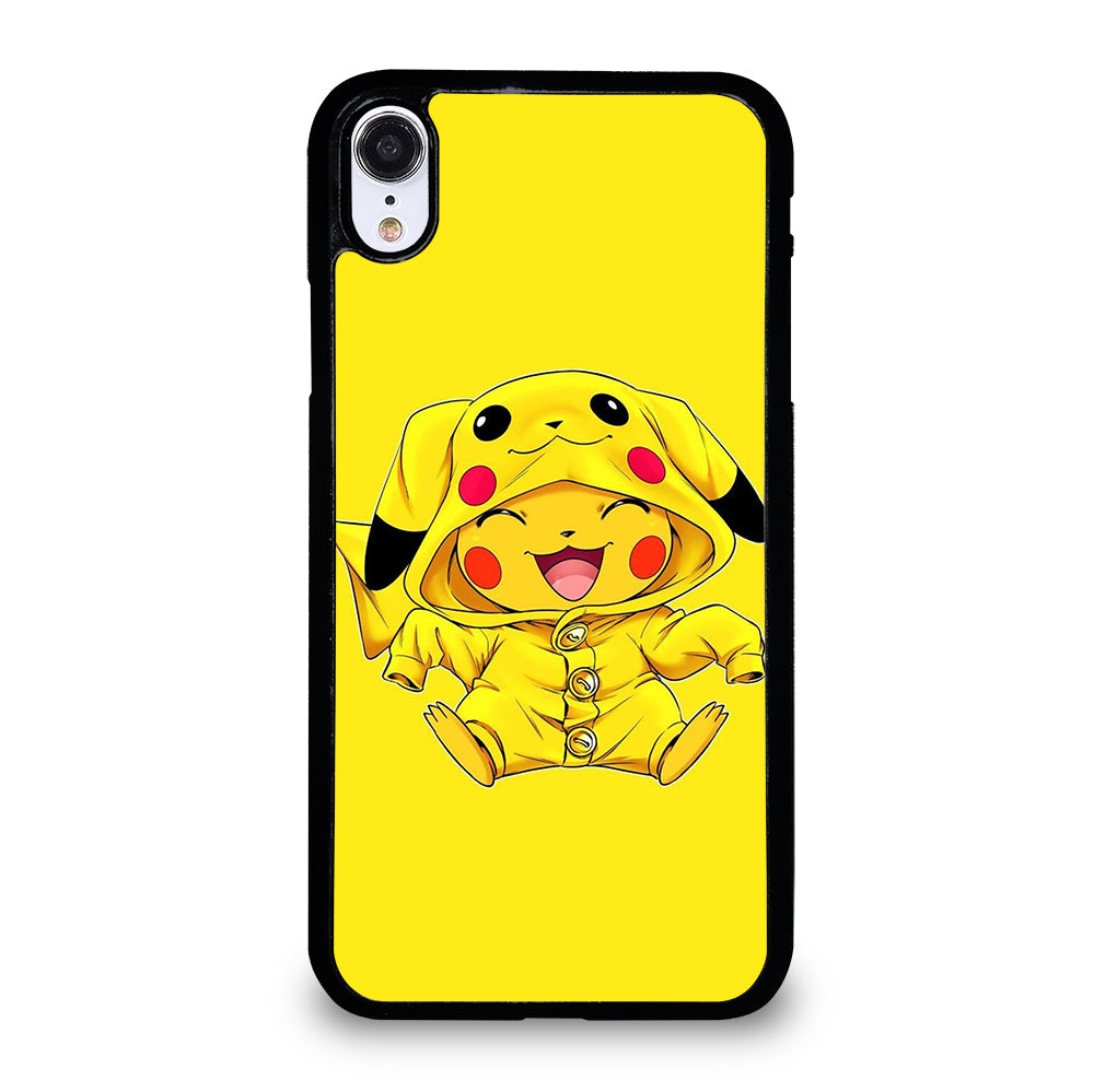PIKACHU CUTE SMILE iPhone XR Case Cover