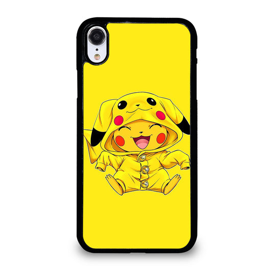 PIKACHU CUTE SMILE iPhone XR Case Cover