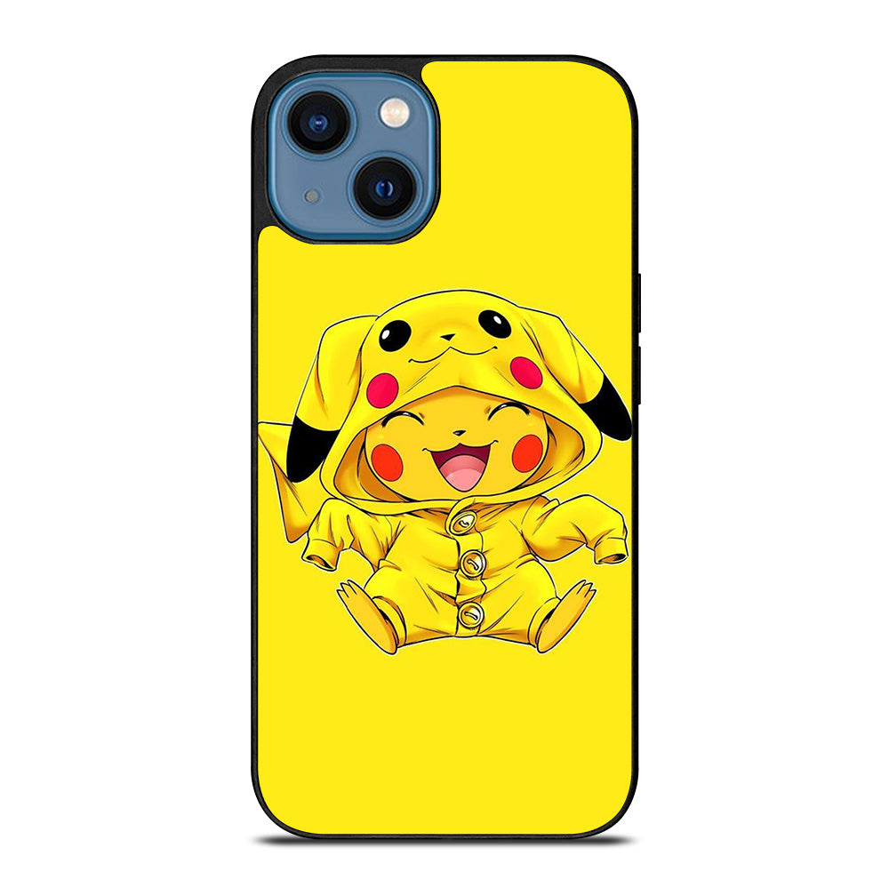 PIKACHU CUTE SMILE iPhone 14 Case Cover