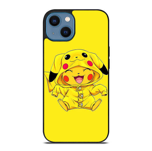 PIKACHU CUTE SMILE iPhone 14 Case Cover