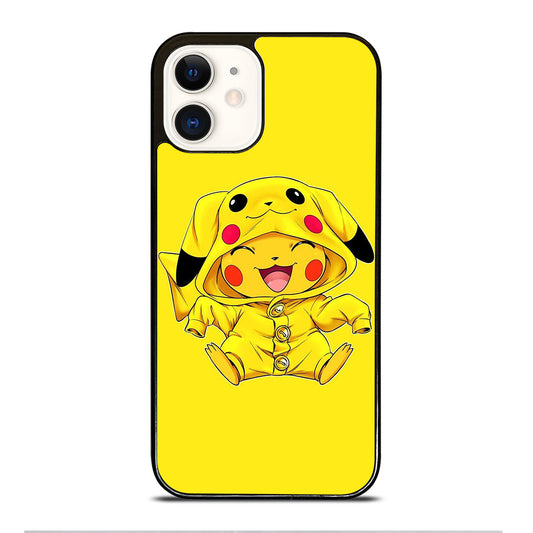 PIKACHU CUTE SMILE iPhone 12 Case Cover