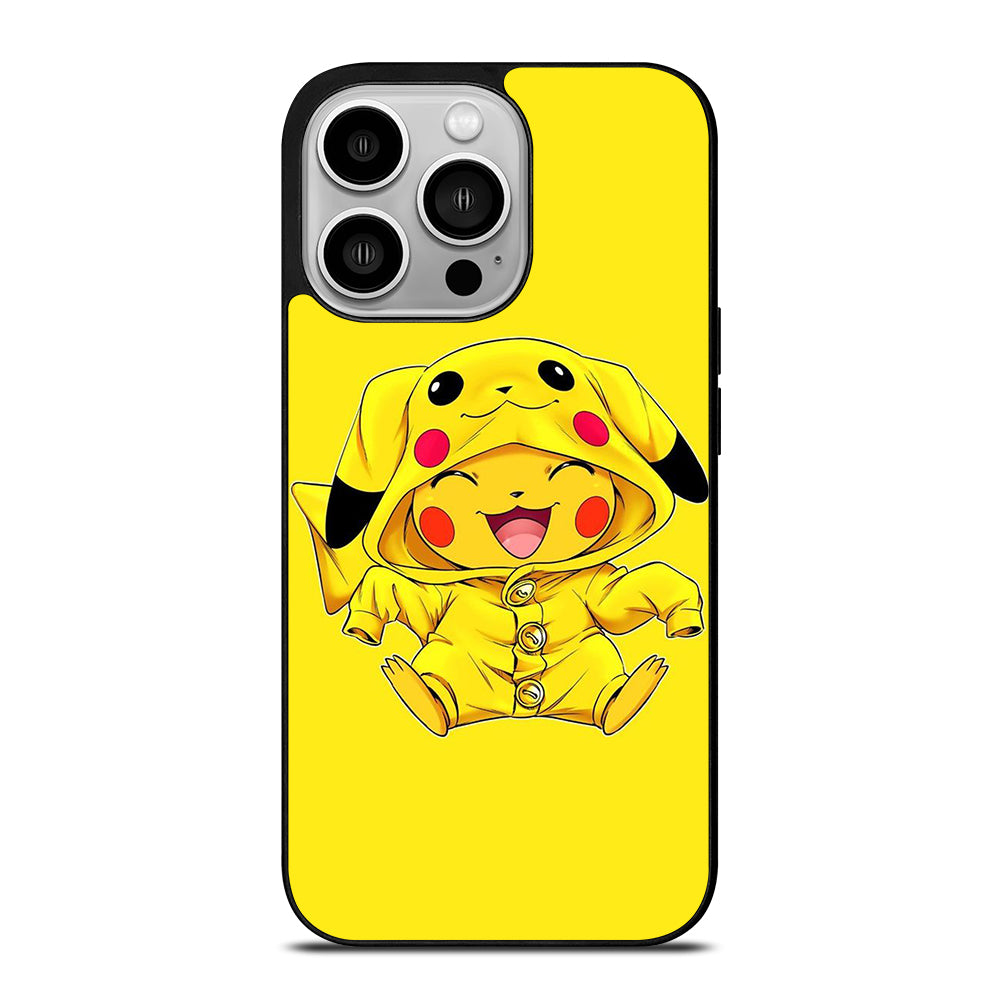 PIKACHU CUTE SMILE iPhone 14 Pro Case Cover