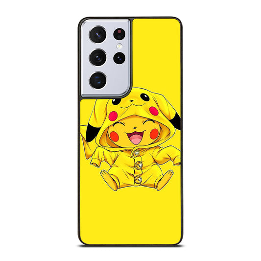 PIKACHU CUTE SMILE Samsung Galaxy S21 Ultra Case Cover