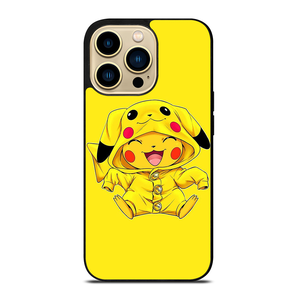 PIKACHU CUTE SMILE iPhone 14 Pro Max Case Cover