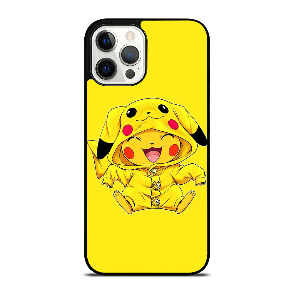 PIKACHU CUTE SMILE iPhone 12 Pro Max Case Cover