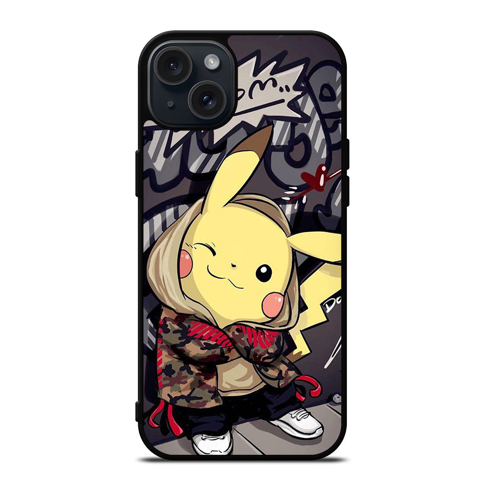 PIKACHU PICHU POKEMON iPhone 15 Plus Case Cover