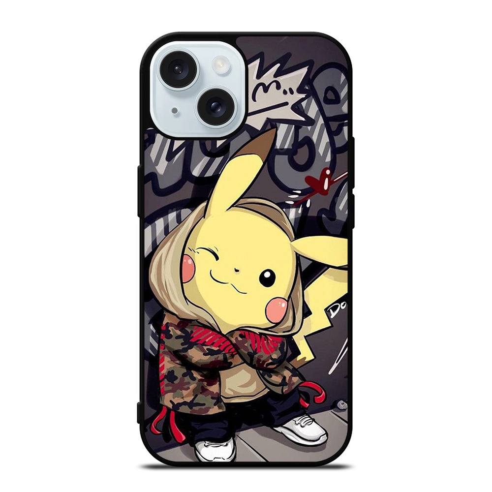 PIKACHU PICHU POKEMON iPhone 15 Case Cover