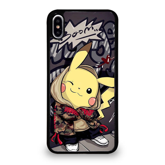 PIKACHU PICHU POKEMON iPhone XS Max Case Cover