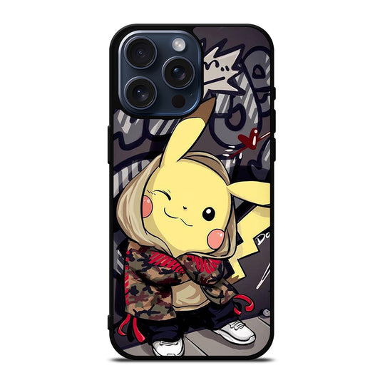 PIKACHU PICHU POKEMON iPhone 15 Pro Max Case Cover