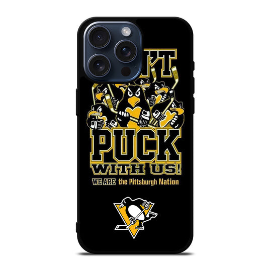 PITTSBURGH PENGUINS LOGO iPhone 15 Pro Max Case Cover