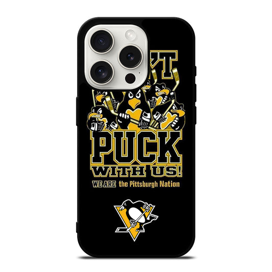 PITTSBURGH PENGUINS LOGO iPhone 15 Pro Case Cover