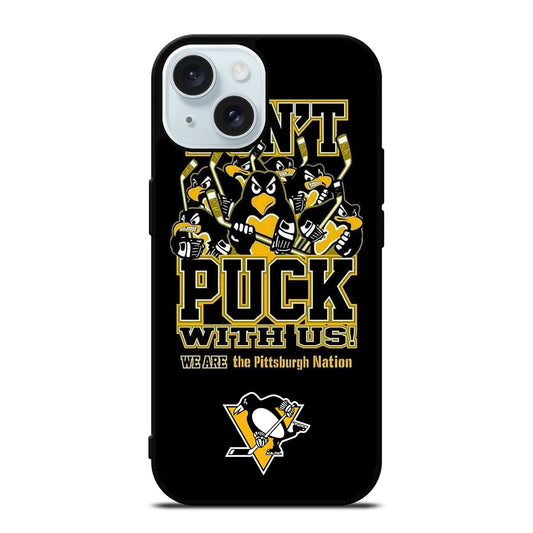 PITTSBURGH PENGUINS LOGO iPhone 15 Case Cover