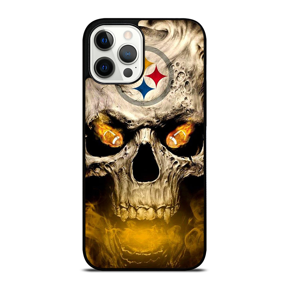 PITTSBURGH STEELERS SKULL LOGO iPhone 12 Pro Max Case Cover