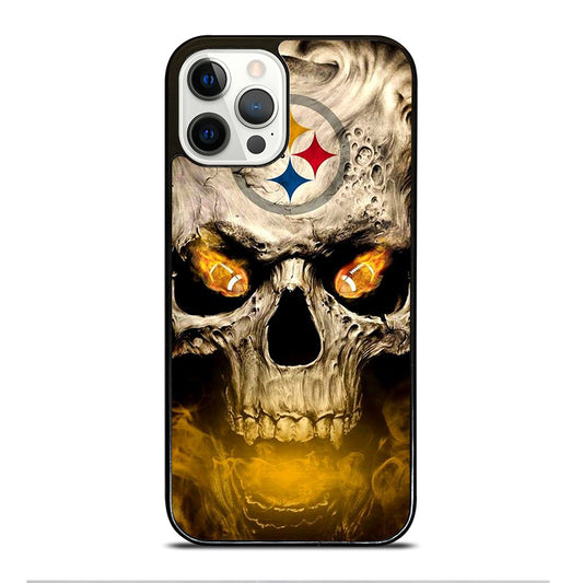 PITTSBURGH STEELERS SKULL LOGO iPhone 12 Pro Case Cover