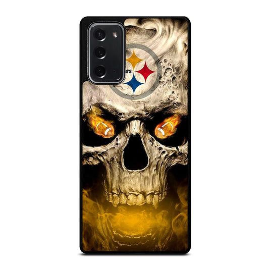 PITTSBURGH STEELERS SKULL LOGO Samsung Galaxy Note 20 Case Cover