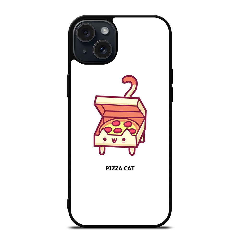 PIZZA CAT CUTE iPhone 15 Plus Case Cover