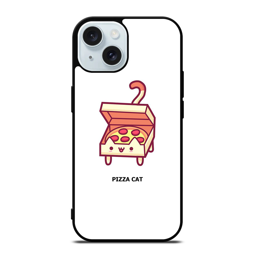 PIZZA CAT CUTE iPhone 15 Case Cover