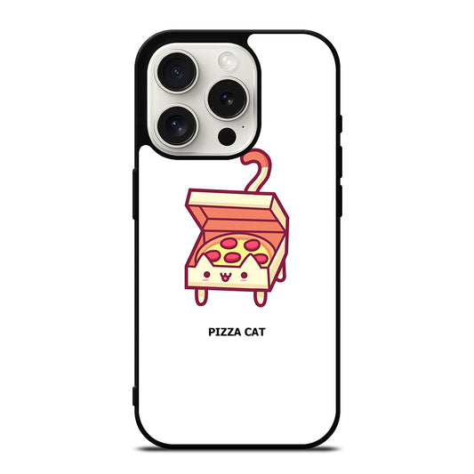 PIZZA CAT CUTE iPhone 15 Pro Case Cover