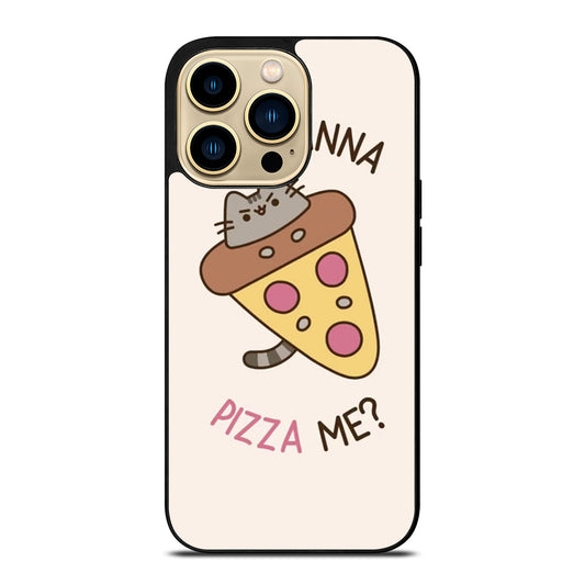 PIZZA CAT YOU WANNA PIZZA ME iPhone 14 Pro Max Case Cover