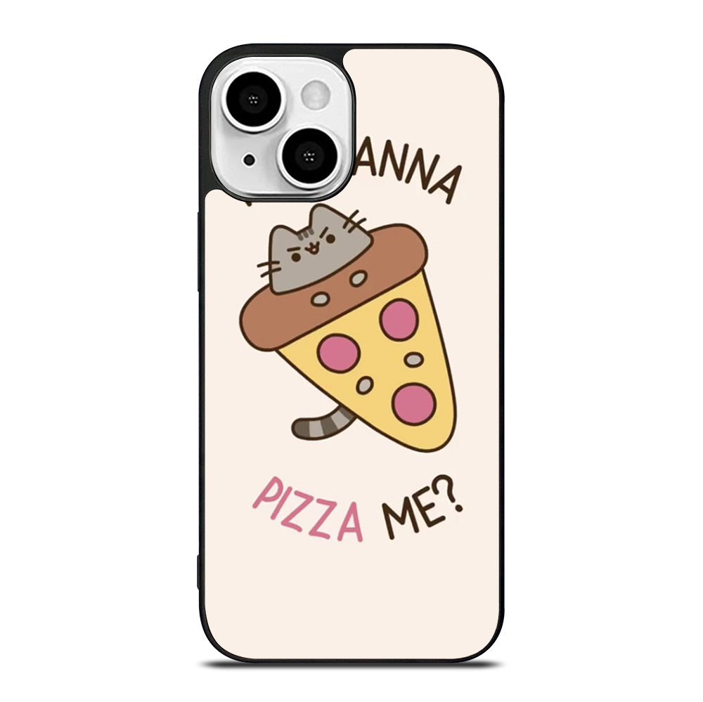 PIZZA CAT YOU WANNA PIZZA ME iPhone 13 Mini Case Cover