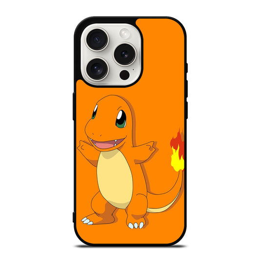 POKEMON CHARMANDER CUTE ANIME iPhone 15 Pro Case Cover