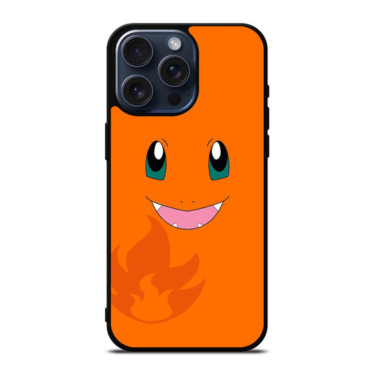 POKEMON CHARMANDER CUTE FACE iPhone 15 Pro Max Case Cover