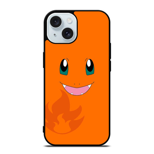 POKEMON CHARMANDER CUTE FACE iPhone 15 Case Cover