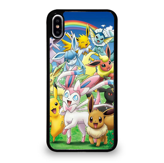 POKEMON EEVEE CHARACTER iPhone XS Max Case Cover