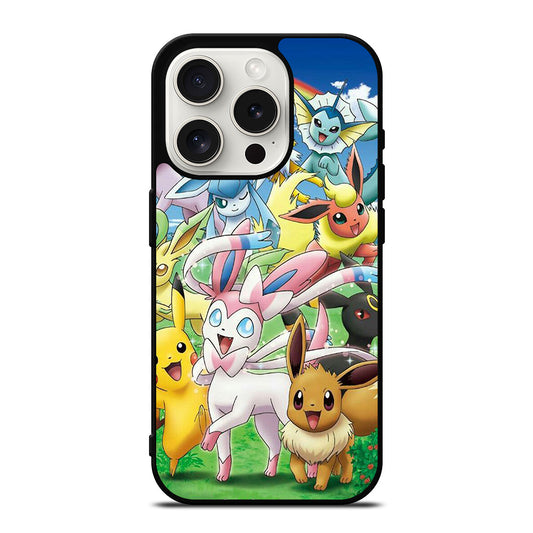 POKEMON EEVEE CHARACTER iPhone 15 Pro Case Cover