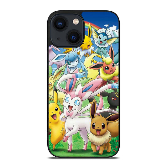 POKEMON EEVEE CHARACTER iPhone 14 Plus Case Cover