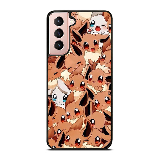 POKEMON EEVEE PATTERN Samsung Galaxy S21 Case Cover