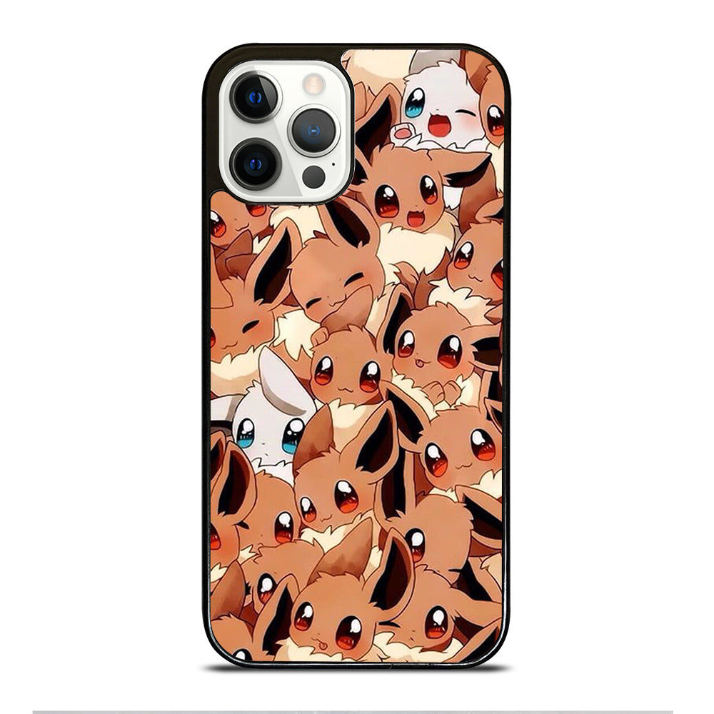 POKEMON EEVEE PATTERN iPhone 12 Pro Case Cover