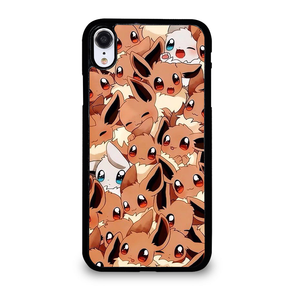 POKEMON EEVEE PATTERN iPhone XR Case Cover