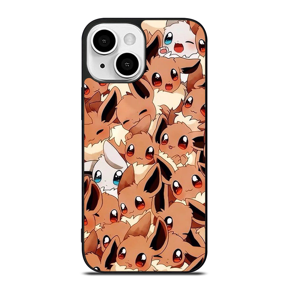 POKEMON EEVEE PATTERN iPhone 13 Mini Case Cover
