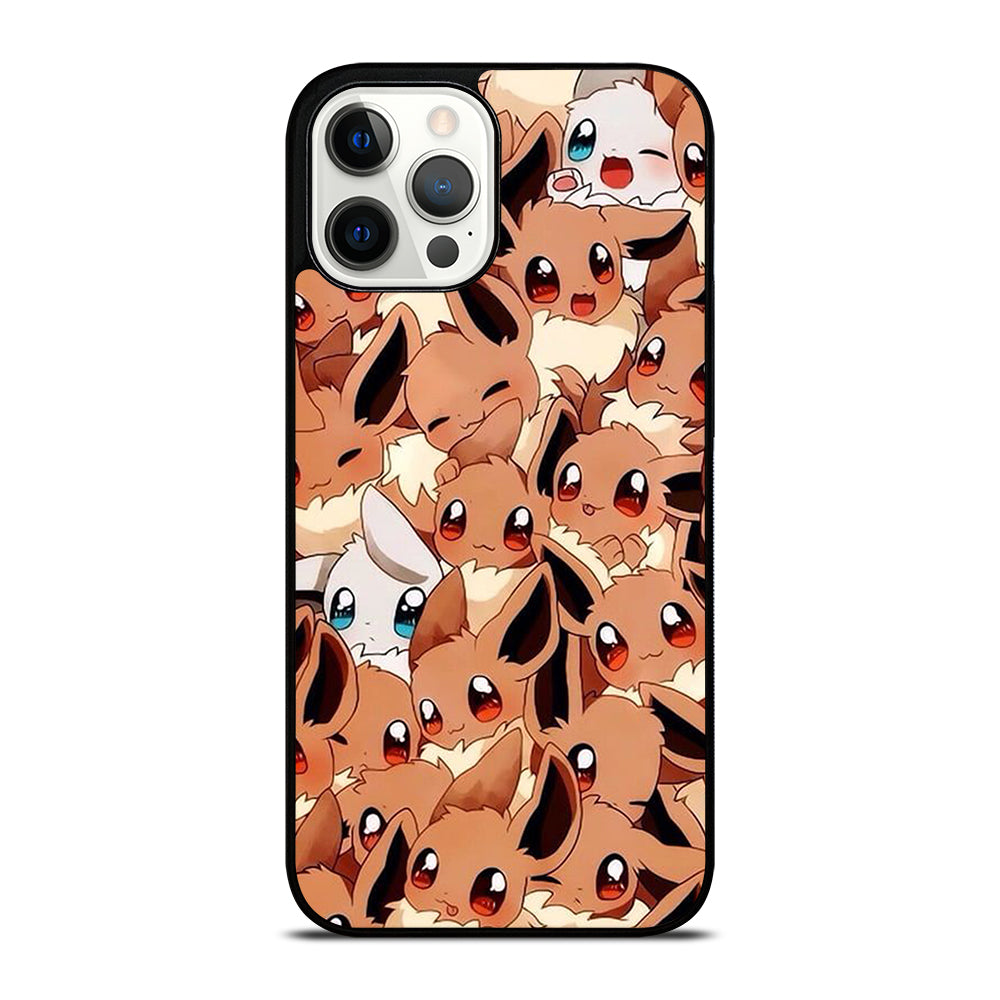 POKEMON EEVEE PATTERN iPhone 12 Pro Max Case Cover