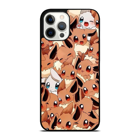POKEMON EEVEE PATTERN iPhone 12 Pro Max Case Cover