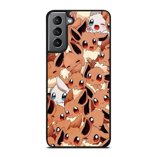 POKEMON EEVEE PATTERN Samsung Galaxy S21 Plus Case Cover