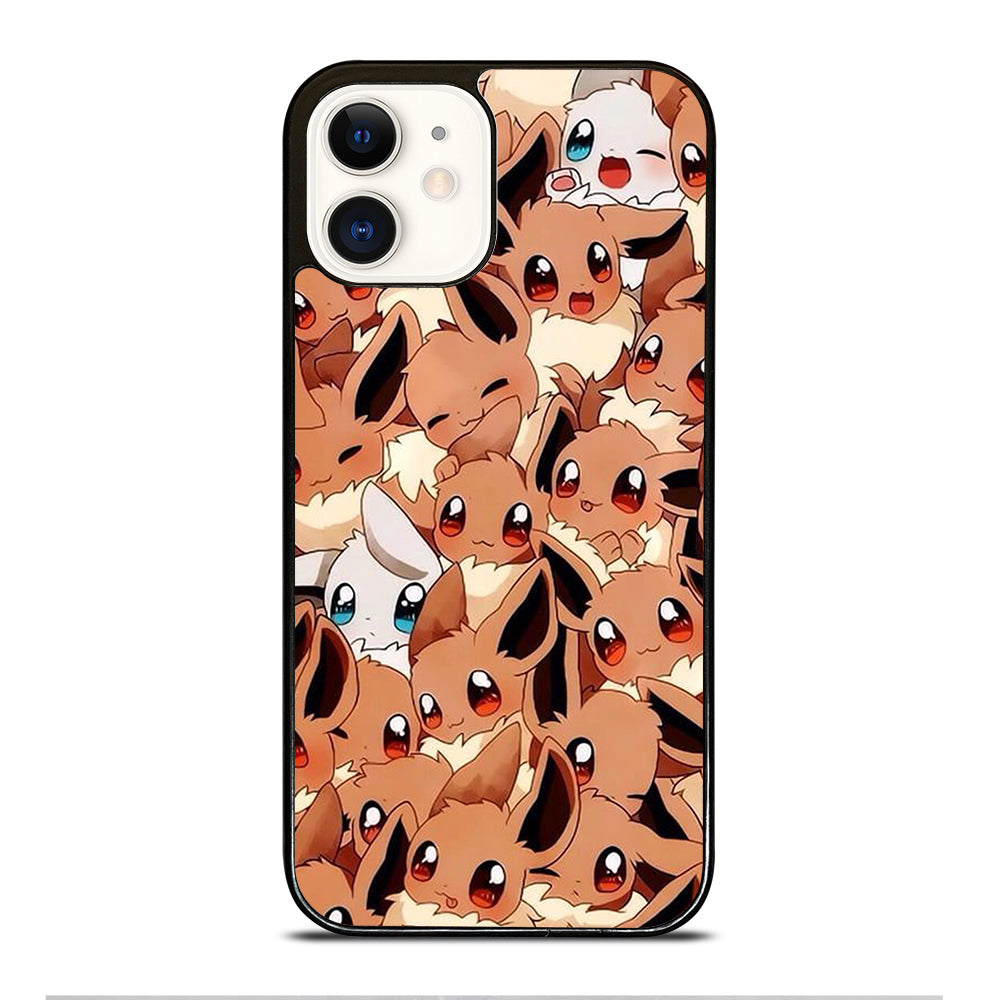 POKEMON EEVEE PATTERN iPhone 12 Case Cover
