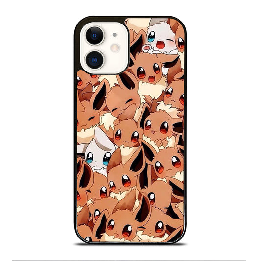 POKEMON EEVEE PATTERN iPhone 12 Case Cover