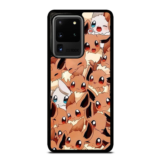 POKEMON EEVEE PATTERN Samsung Galaxy S20 Ultra Case Cover