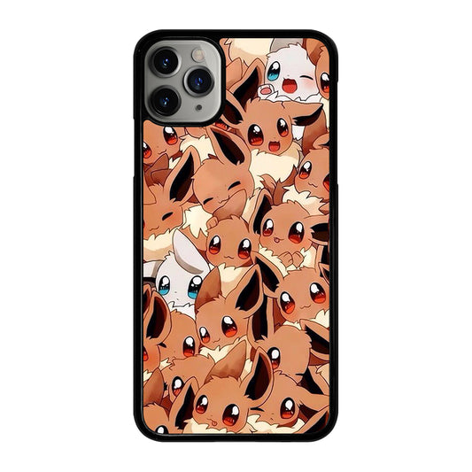 POKEMON EEVEE PATTERN iPhone 11 Pro Max Case Cover