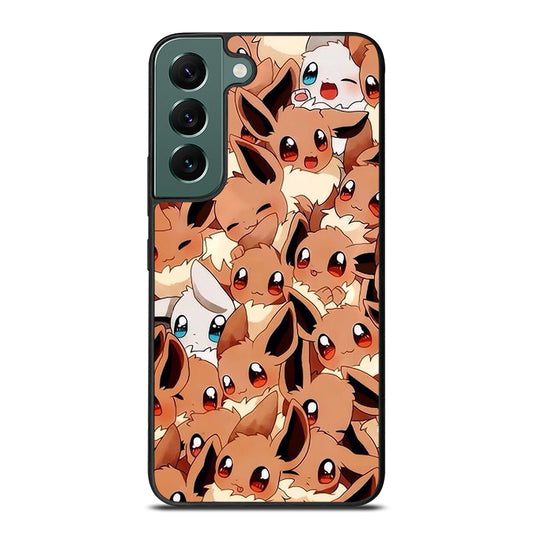 POKEMON EEVEE PATTERN Samsung Galaxy S22 Case Cover